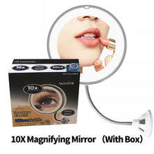 Load image into Gallery viewer, Magnifying LED Makeup Mirror