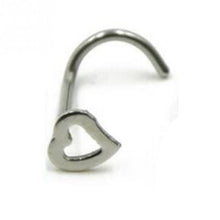Load image into Gallery viewer, Heart Nose Stud
