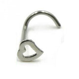 Heart Nose Stud